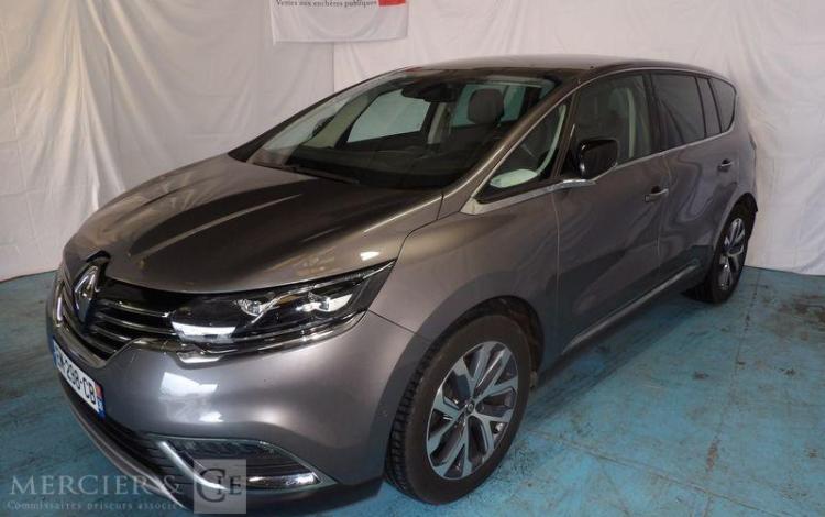 RENAULT ESPACE 1,6 DCI TWIN TURBO 160CH ENERGY ZEN EDC BVA GRIS EM-298-CB