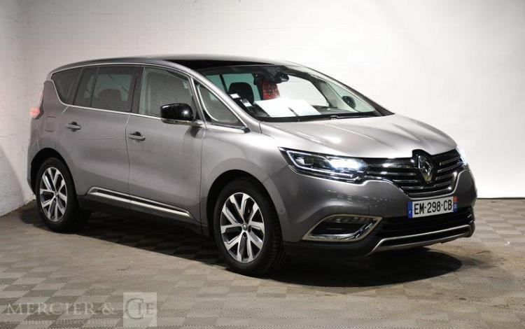 RENAULT ESPACE 1,6 DCI TWIN TURBO 160CH ENERGY ZEN EDC BVA GRIS EM-298-CB