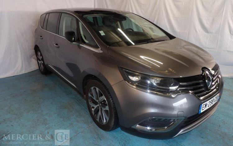 RENAULT ESPACE 1,6 DCI TWIN TURBO 160CH ENERGY ZEN EDC BVA GRIS EM-298-CB