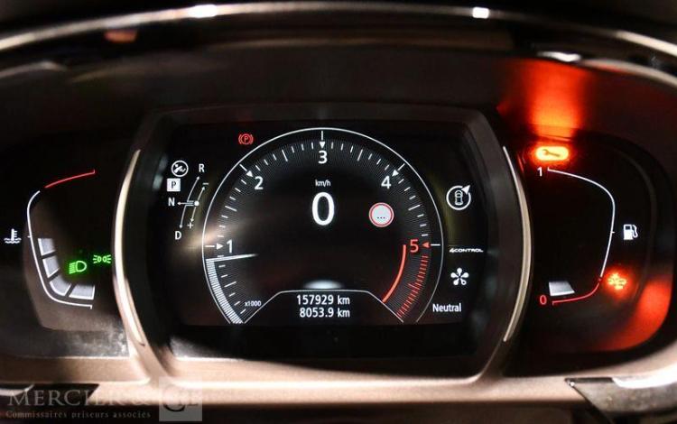 RENAULT ESPACE 1,6 DCI TWIN TURBO 160CH ENERGY ZEN EDC BVA GRIS EM-298-CB