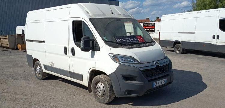 CITROEN JUMPER 3 PHASE 3 FOURGON 30 L2H2 2,0 BLUE HDI 16V FOURGON MOYEN SURELEVE 110CV BLANC EM-418-CN