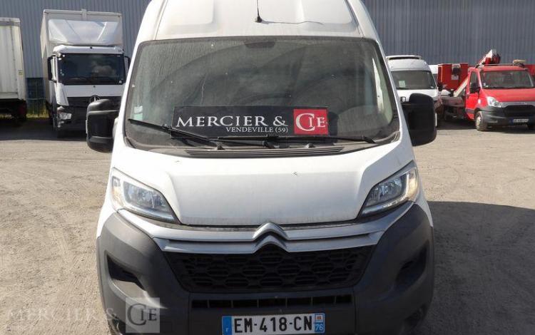 CITROEN JUMPER 3 PHASE 3 FOURGON 30 L2H2 2,0 BLUE HDI 16V FOURGON MOYEN SURELEVE 110CV BLANC EM-418-CN