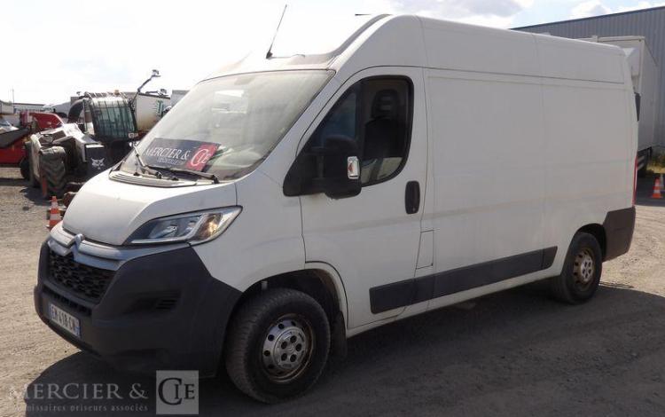 CITROEN JUMPER 3 PHASE 3 FOURGON 30 L2H2 2,0 BLUE HDI 16V FOURGON MOYEN SURELEVE 110CV BLANC EM-418-CN