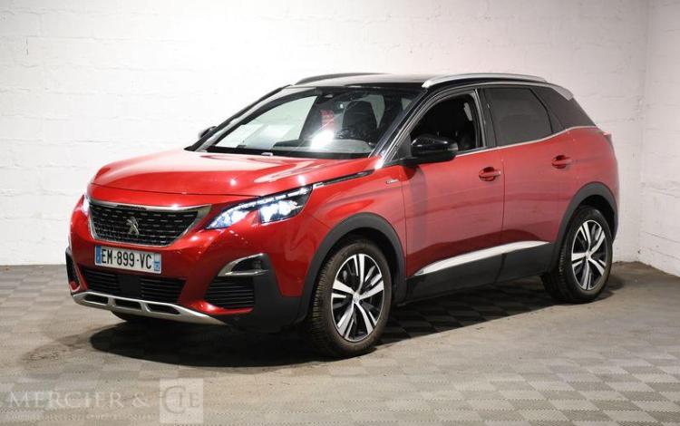 PEUGEOT 3008 1,2 PURETECH 130 GT LINE START/STOP ROUGE EM-899-VC