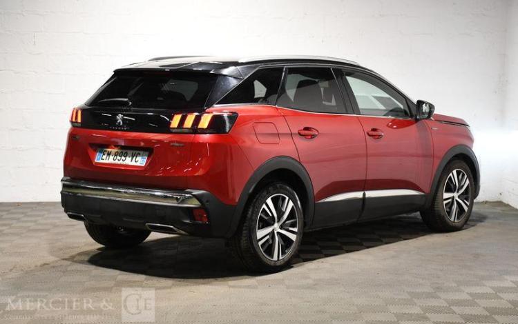 PEUGEOT 3008 1,2 PURETECH 130 GT LINE START/STOP ROUGE EM-899-VC