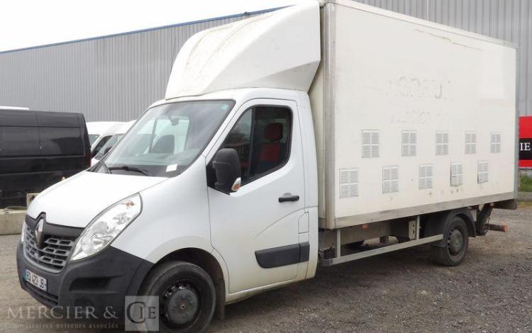 RENAULT MASTER EV 2,3 DCI 130FWD 130 CV/96KW – DIESEL – 93430 KMS – ANNEE 2017 BLANC EQ-423-JB