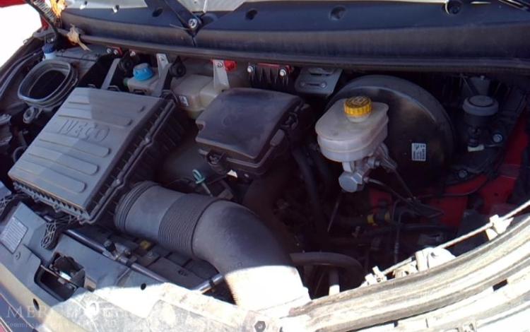 IVECO 35-120 BENNE SIMPLE CABINE COFFRE ROUGE ES-132-SF