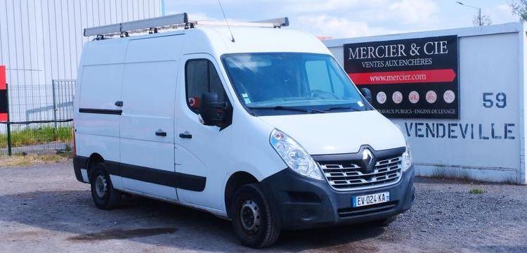 RENAULT MASTER 3 PHASE 2 TRACTION FOURGON L2H2 F3300 2.3 DCI 16V 110CV – DIESEL BLANC EV-024-KA