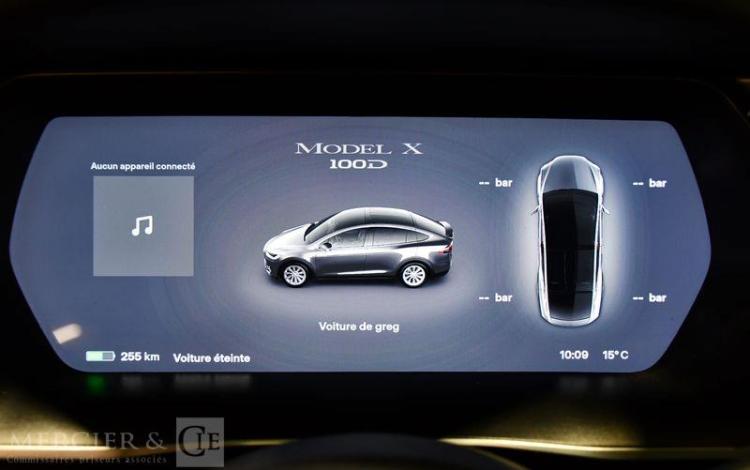 TESLA MODEL 100D ELECTRIC 525 100KWH 4WD DUAL-MOTOR BLEU EV-236-XQ