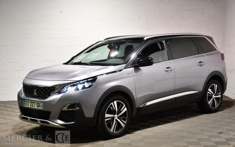 PEUGEOT 5008 1,2 PURE TECH 130 GT LINE GRIS EX-227-QH