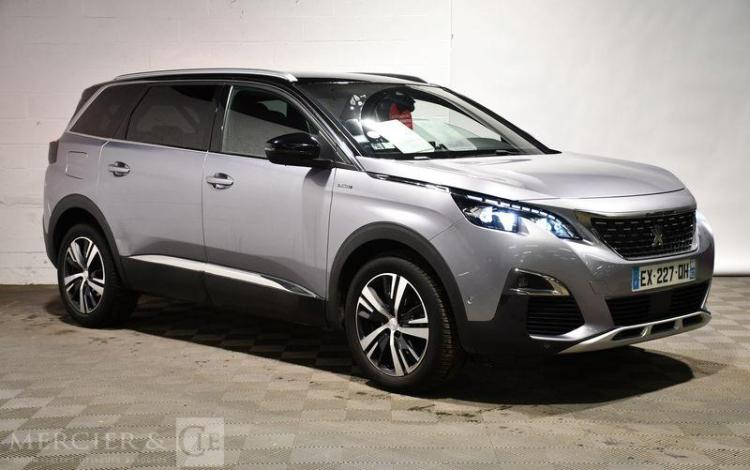 PEUGEOT 5008 1,2 PURE TECH 130 GT LINE GRIS EX-227-QH