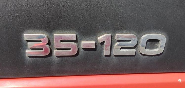 IVECO 35C120 BENNE DOUBLE CABINE – DIESEL – 72234 KMS – ANNEE 2018 ROUGE EX-297-YF