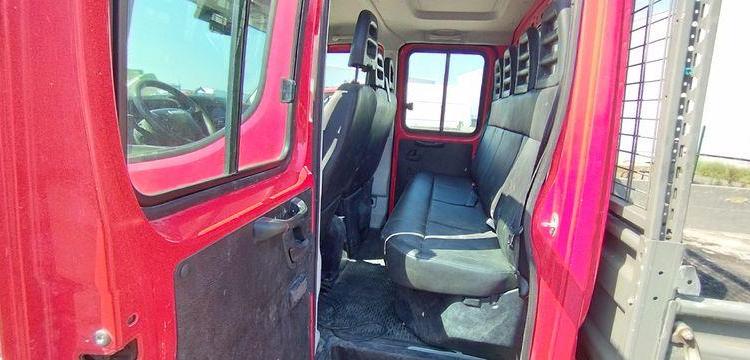 IVECO 35C120 BENNE DOUBLE CABINE – DIESEL – 72234 KMS – ANNEE 2018 ROUGE EX-297-YF