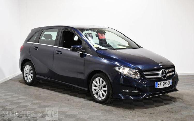 MERCEDES CLASSE B 1,5 180 CDI BUSINESS EXECUTIVE 7 G-DCT BVA BLEU EX-981-CR