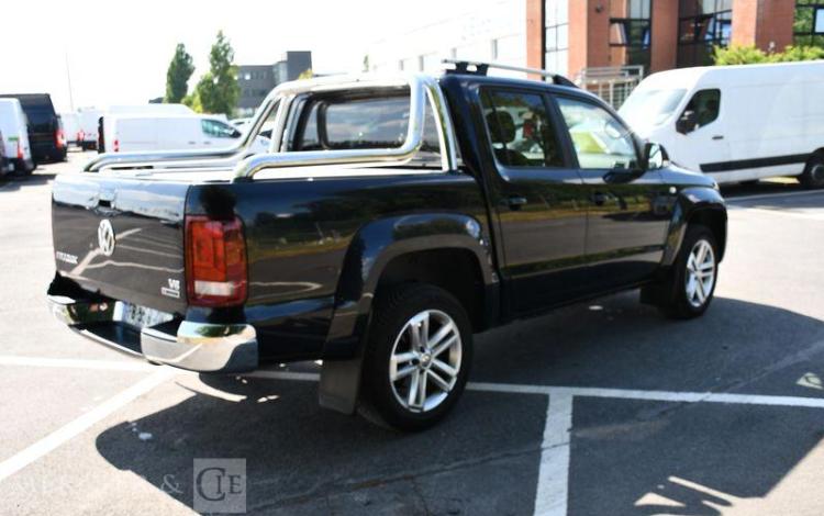 VOLKSWAGEN AMAROK DBLE CAB 3,0 TDI 258CH HIGHLINE BVA NOIR FB-558-DV