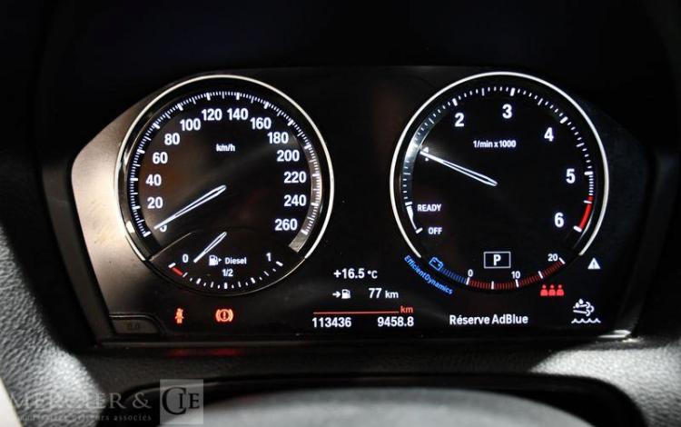 BMW SERIE 1.5 116 D 115 SPORT BVA NOIR FE-219-JZ