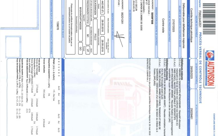 VOLKSWAGEN POLO BLANC FG-442-ND