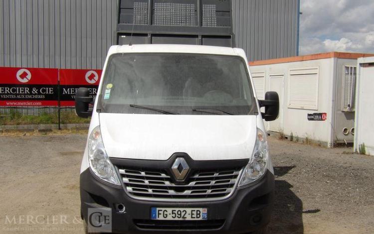 RENAULT MASTER BENNE 2.3 BLUEDCI 130 35 L3 RJ COFFRE BLANC FG-592-EB