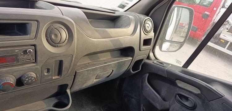 RENAULT MASTER 3 2,3D 16V ENERGY 130 CV BENNE AVEC COFFRE ACIER DIESEL – 107585 KMS BLANC FH-777-CB