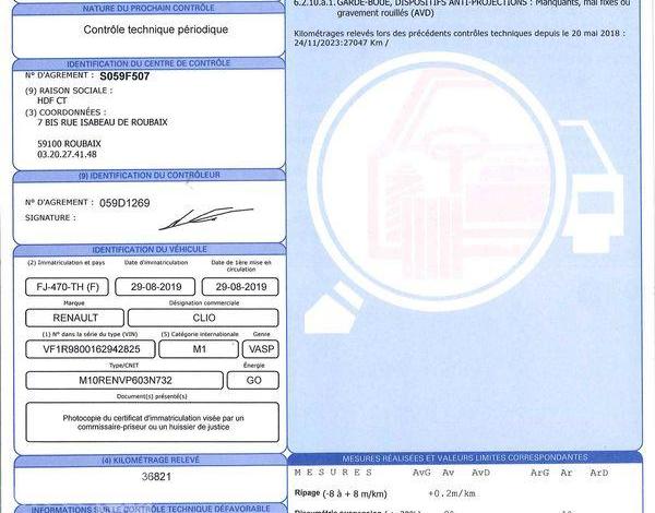 RENAULT CIO IV SOCIETE 1.5 DCI 75 ENERGY AIR BLANC FJ-470-TH