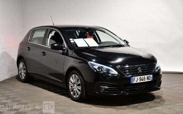 PEUGEOT 308 1,5 BLUE HDI 130 ALLURE S&S NOIR FJ-946-ND