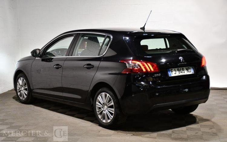 PEUGEOT 308 1,5 BLUE HDI 130 ALLURE S&S NOIR FJ-946-ND