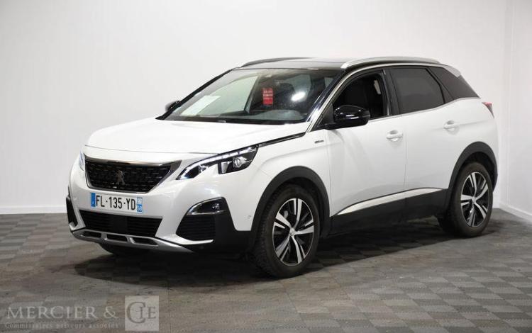 PEUGEOT 3008 1,5 BLUEHDI 130 E6 BLANC FL-135-YD