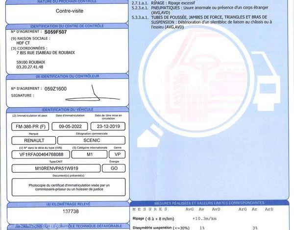 RENAULT GRAND SCENIC 1.7 BLUEDCI 120 BUSINESS INTENS BLEU FM-386-PR