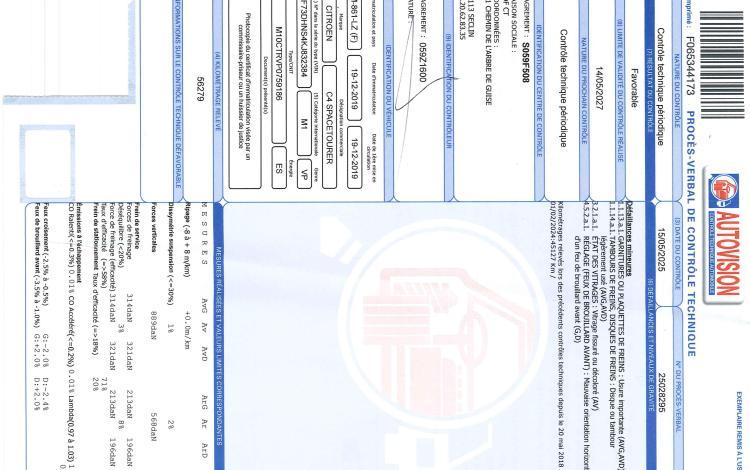 CITROEN C4 SPACETOURER PURETECH 130CH S&S EAT8 FEEL GRIS FM-861-LZ