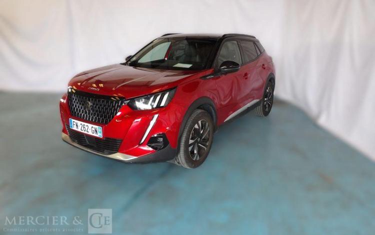 PEUGEOT 2008 1,2 PURETECH 130CH GT LINE S&S ROUGE FN-262-GN
