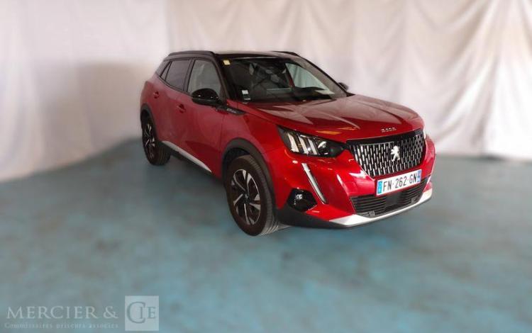 PEUGEOT 2008 1,2 PURETECH 130CH GT LINE S&S ROUGE FN-262-GN