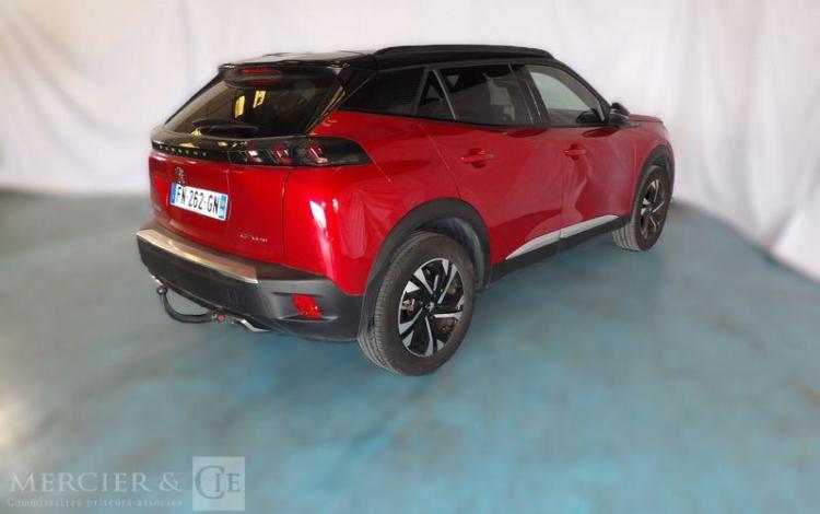 PEUGEOT 2008 1,2 PURETECH 130CH GT LINE S&S ROUGE FN-262-GN