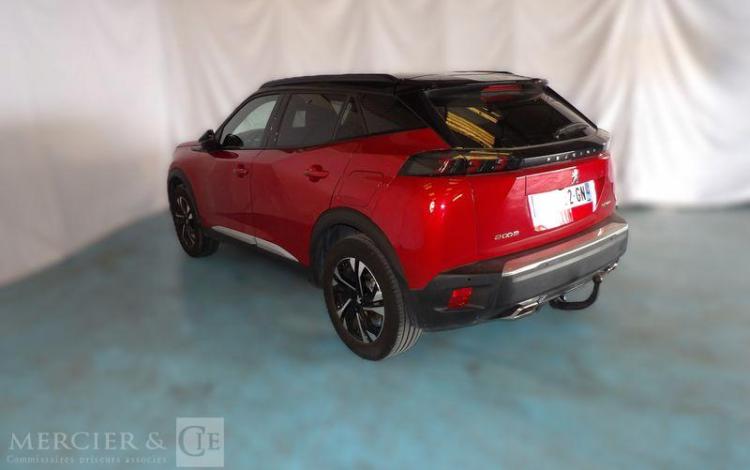 PEUGEOT 2008 1,2 PURETECH 130CH GT LINE S&S ROUGE FN-262-GN