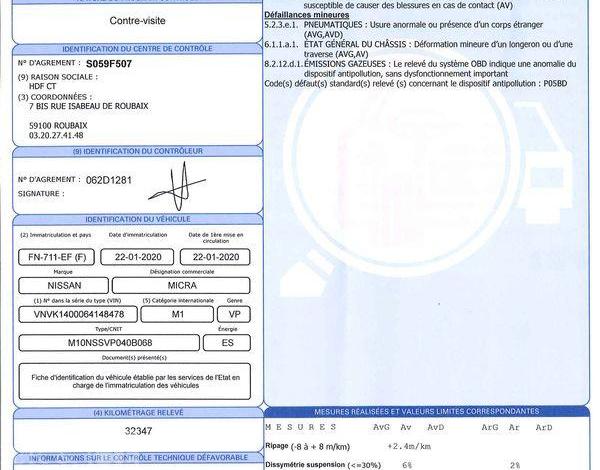 NISSAN MICRA EVAP IG-T 100 MADE IN FRANCE GRIS FN-711-EF