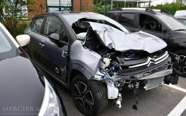 CITROEN C3 1.2 PURE TECH 82 S&S GRAPHIC pour pieces sans  carte grise GRIS FQ-024-DE