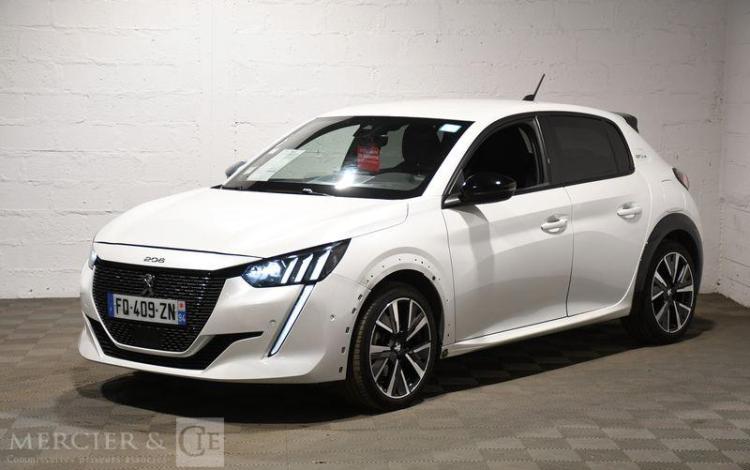 PEUGEOT 208 1.2 PURE TECH GT LINE BLANC FQ-409-ZN