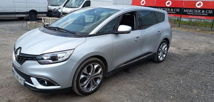 RENAULT GRAND SCENIC IV 1.7 BLUEDCI 120 BUSINESS DIESEL – 160387 KMS – ANNEE 2020 GRIS FQ-883-YY