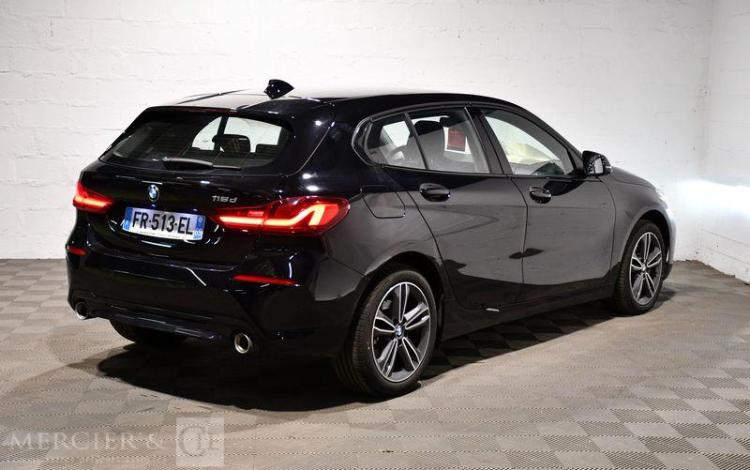 BMW SERIE 1 118D BVM LOUNGE NOIR FR-513-EL