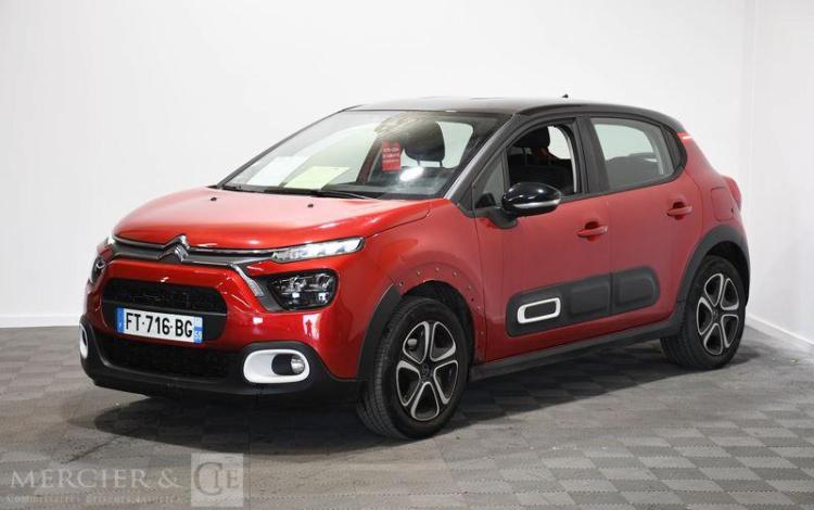 CITROEN C3 PURETECH 83 FEEL PACK S&S ROUGE FT-716-BG