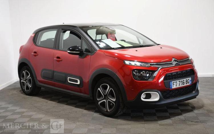 CITROEN C3 PURETECH 83 FEEL PACK S&S ROUGE FT-716-BG