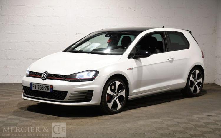 VOLKSWAGEN GOLF 2,0 TSI 230CH BLUEMOTION GTI PERFORMANCE BLANC FT-756-ZR