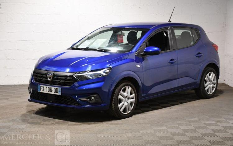 DACIA SANDERO CONFORT 1.0 SCE 65 BLEU FX-106-QD