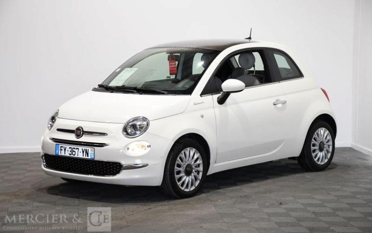 FIAT 500 1,0 70CH HYBRID BSG DOLCE VITA BLANC FY-367-YN