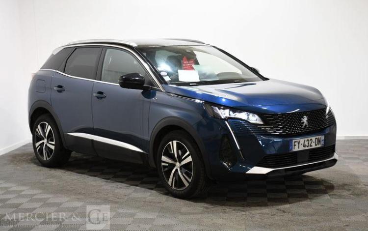 PEUGEOT 3008 GT PURE TECH BLEU FY-432-DN