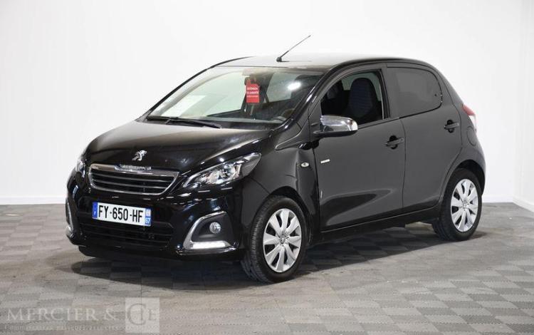 PEUGEOT 108 STYLE VTI 72 S&S NOIR FY-650-HF