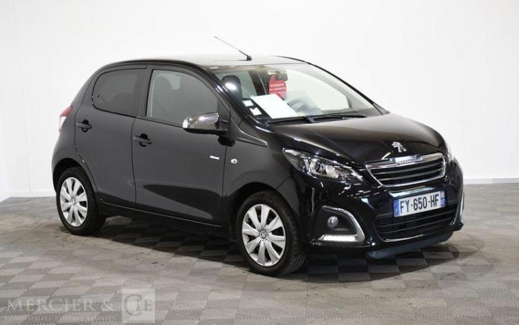PEUGEOT 108 STYLE VTI 72 S&S NOIR FY-650-HF