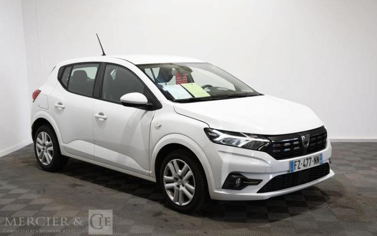 DACIA SANDERO 1,0 SCE 65 CONFORT BLANC FZ-477-NN