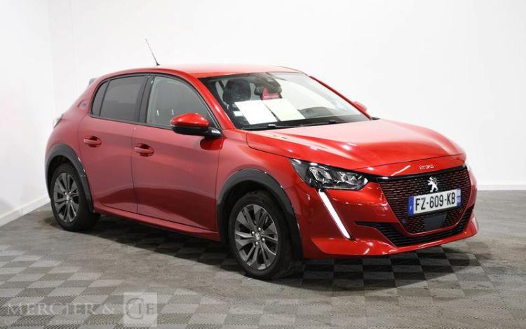 PEUGEOT e-208 ELECTRIC 135 77PPM 50KWH ALLURE ROUGE FZ-609-KB