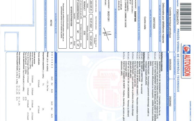 RENAULT ZOE R135 E-TECH ZE 69PPM 50KWH ACHAT-INTEGRAL CHARGE-NORMALE INTENS BLEU GA-855-SR