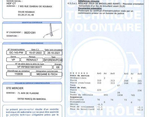 RENAULT MEGANE ESTATE 1.6 E-TECH 160 PHEV BUSINESS BVA GRIS GC-143-PW